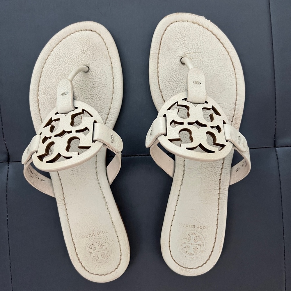 Tory Burch Miller Sandals light blue (size 8.5)